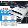 Maklike Ethernet -skakelaars vir huis en kantoor