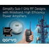 Wyeband-kragversterker vir sub-1 GHz RF-ontwerp