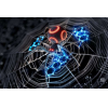 Elektries aangedrewe nanopartikel-LED's